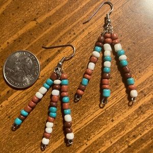 Hand crafted dangle earrings